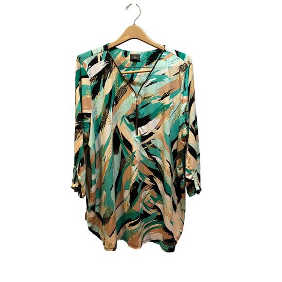 JM collection women’s tunic top size 3x - Picture 1 of 9